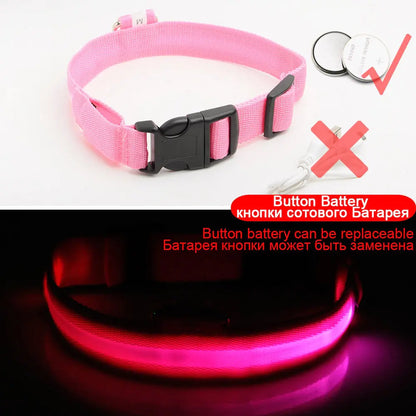 Led Dog Collar Anti-Lost Collar